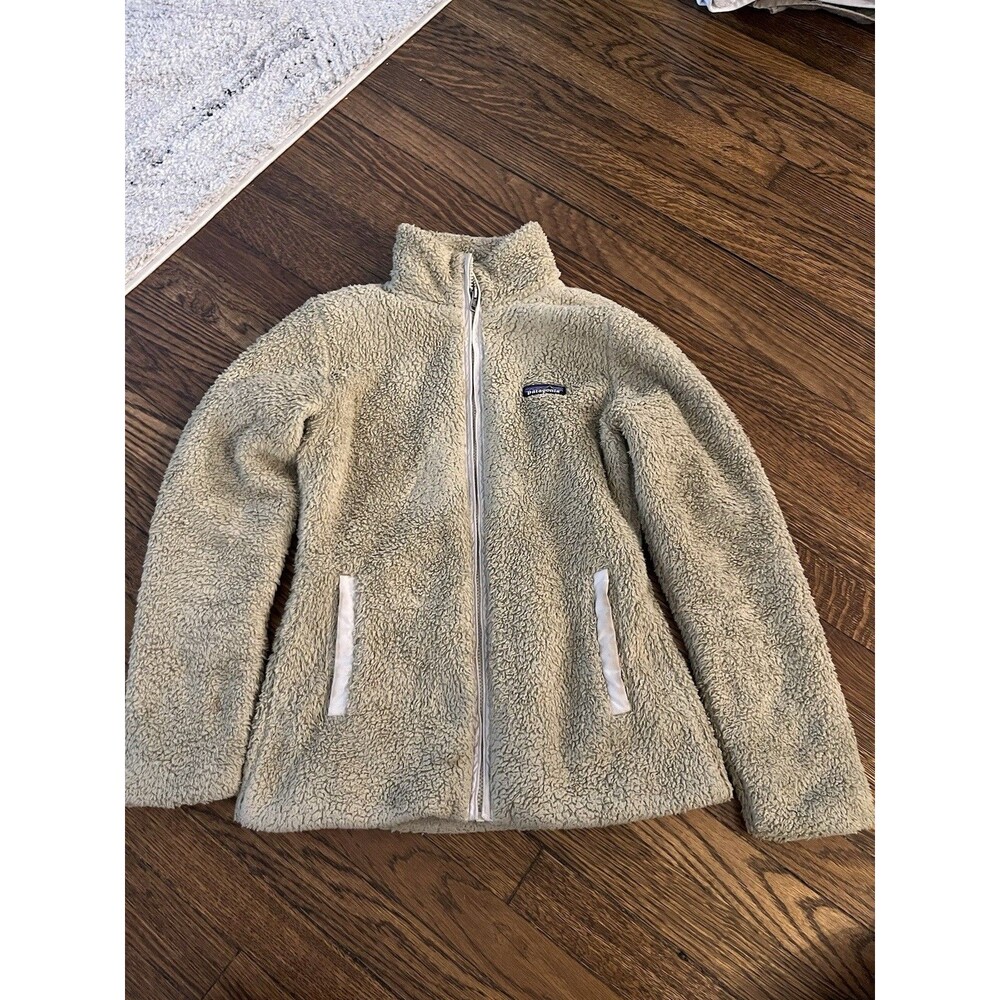 Patagonia Los Gatos Fleece Jacket Pullover Womens Size XS Tan